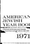American Jewish Yearbok 1971